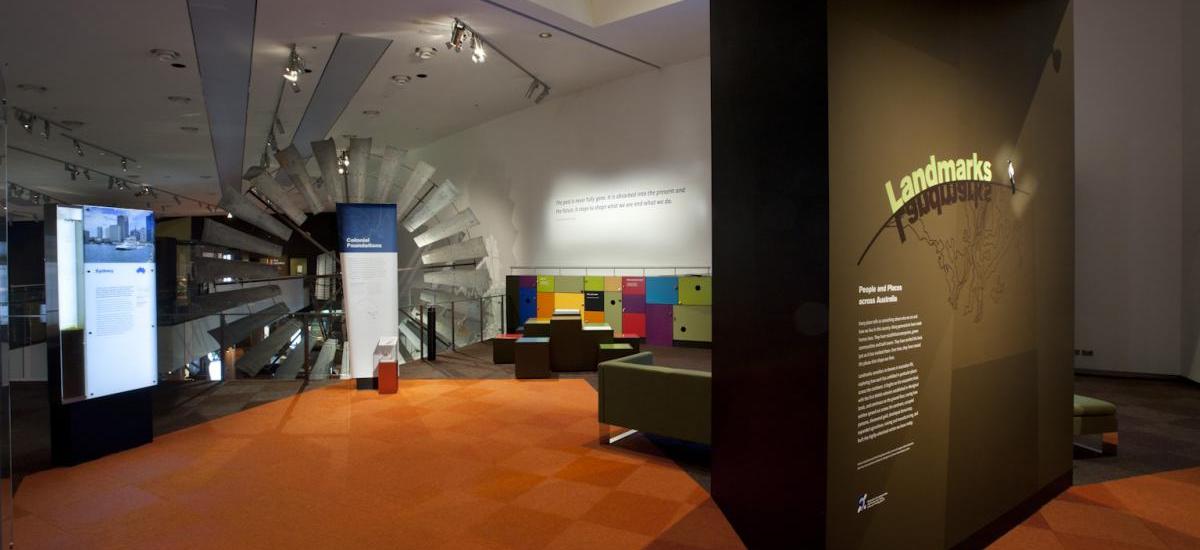 National Museum of Australia, Landmark Exhibition at National Museum of Australia, Museum fit out Australia