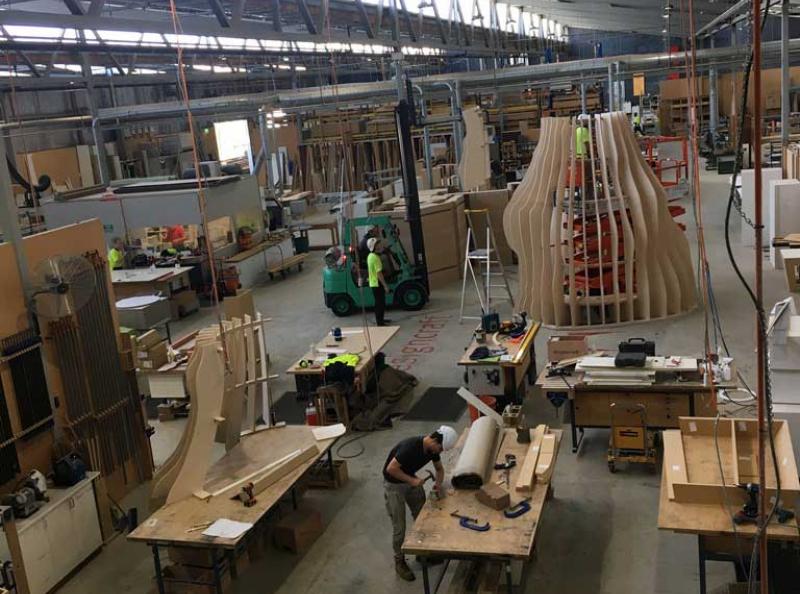 designcraft projects factory - musuem joinery fitouts Australia